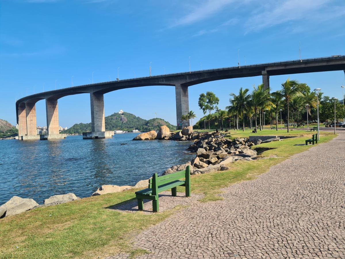 Flat Pasargada 712, Free Bikes, Pe Na Praia Vila Velha  Ngoại thất bức ảnh